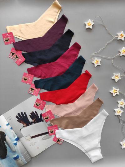 Трусики галочка Котонхіл однотон (2402)