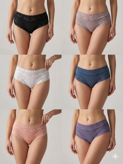 Трусики соти з мереживом (1099)