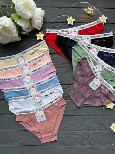 Трусики в рубчик спортивна резинка (A1687)