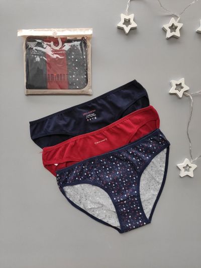 Новорічний набір трусиків "Новорічна рукавичка" (NY35035)