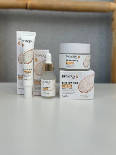 Набір з екстрактом рису Bioaqua Rice Raw Pulp (9706-1)