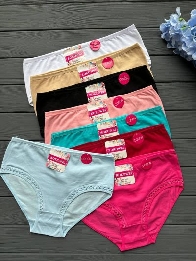 Трусики однотон батал (3977)