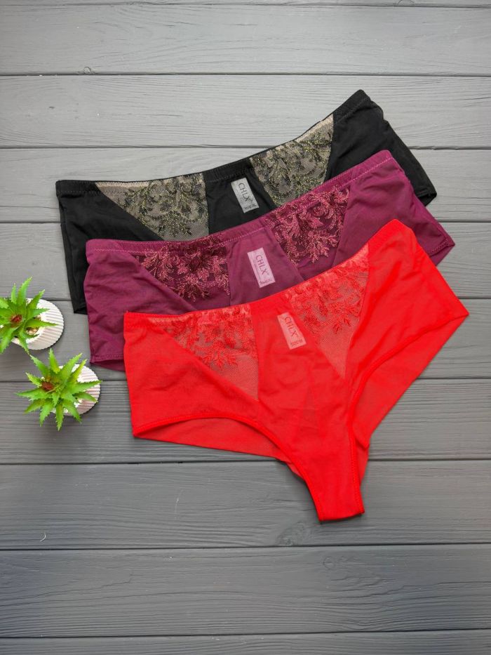 Трусики барзилійки сіткові CHLX