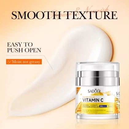 Крем SADOER для сяйва шкіри з вітаміном С, 50 g