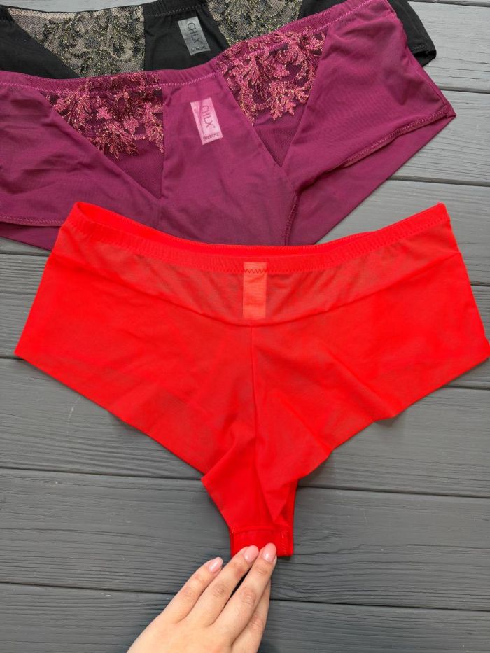 Трусики барзилійки сіткові CHLX