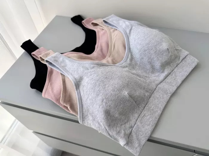 Топ у рубчик котон