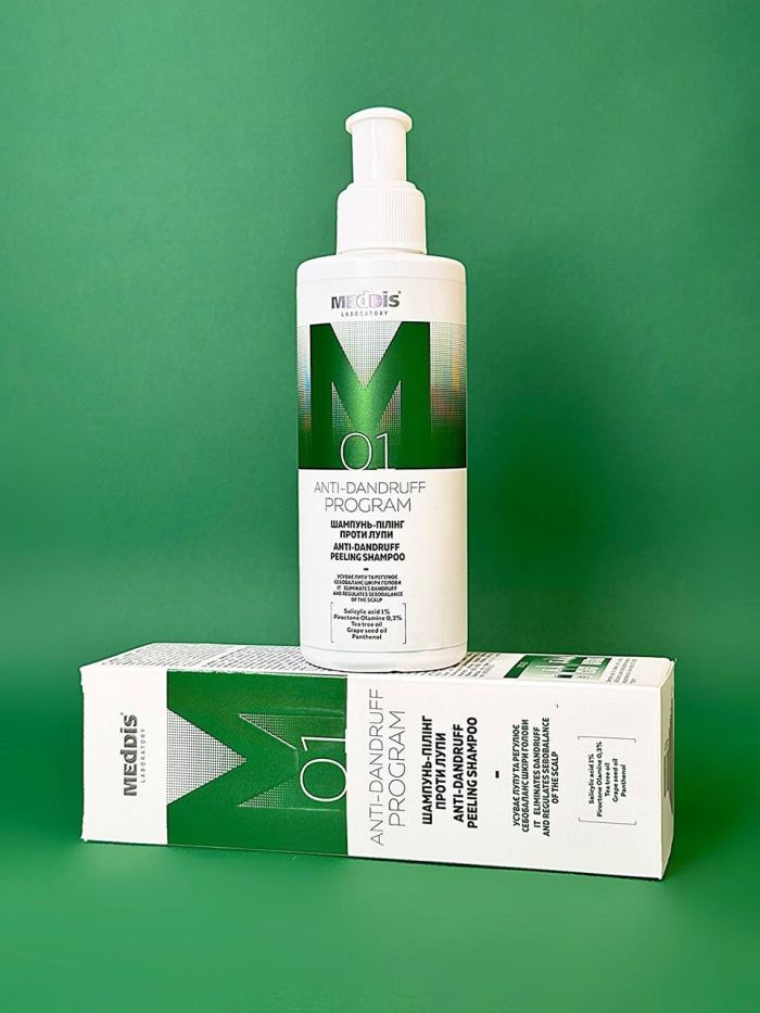 Meddis Шампунь-пілінг проти лупи, 200 мл