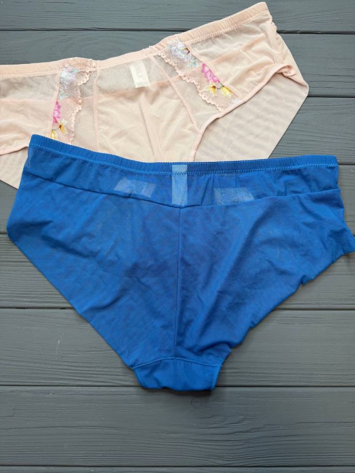 Трусики CNLX сіткові з квітами