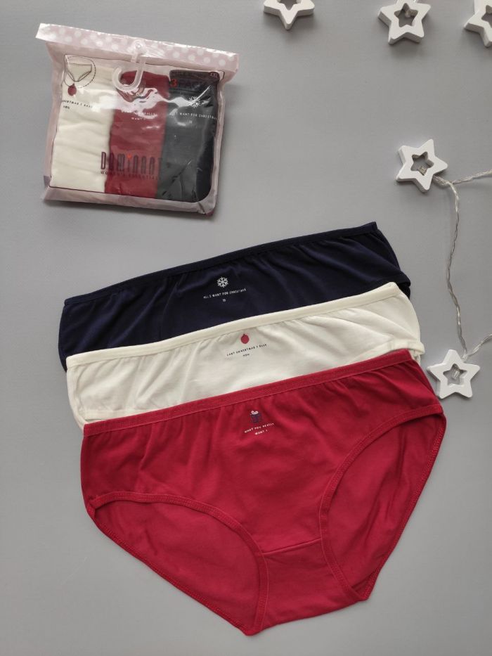 Новорічний набір трусиків "Різдвяний"